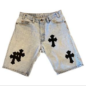 Custom 90’s Levi’s Orange tab shorts 🩳 ⚔️